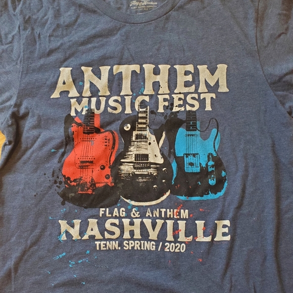 Flag and Anthem Nashville T Shirt-NWT - Picture 2 of 3